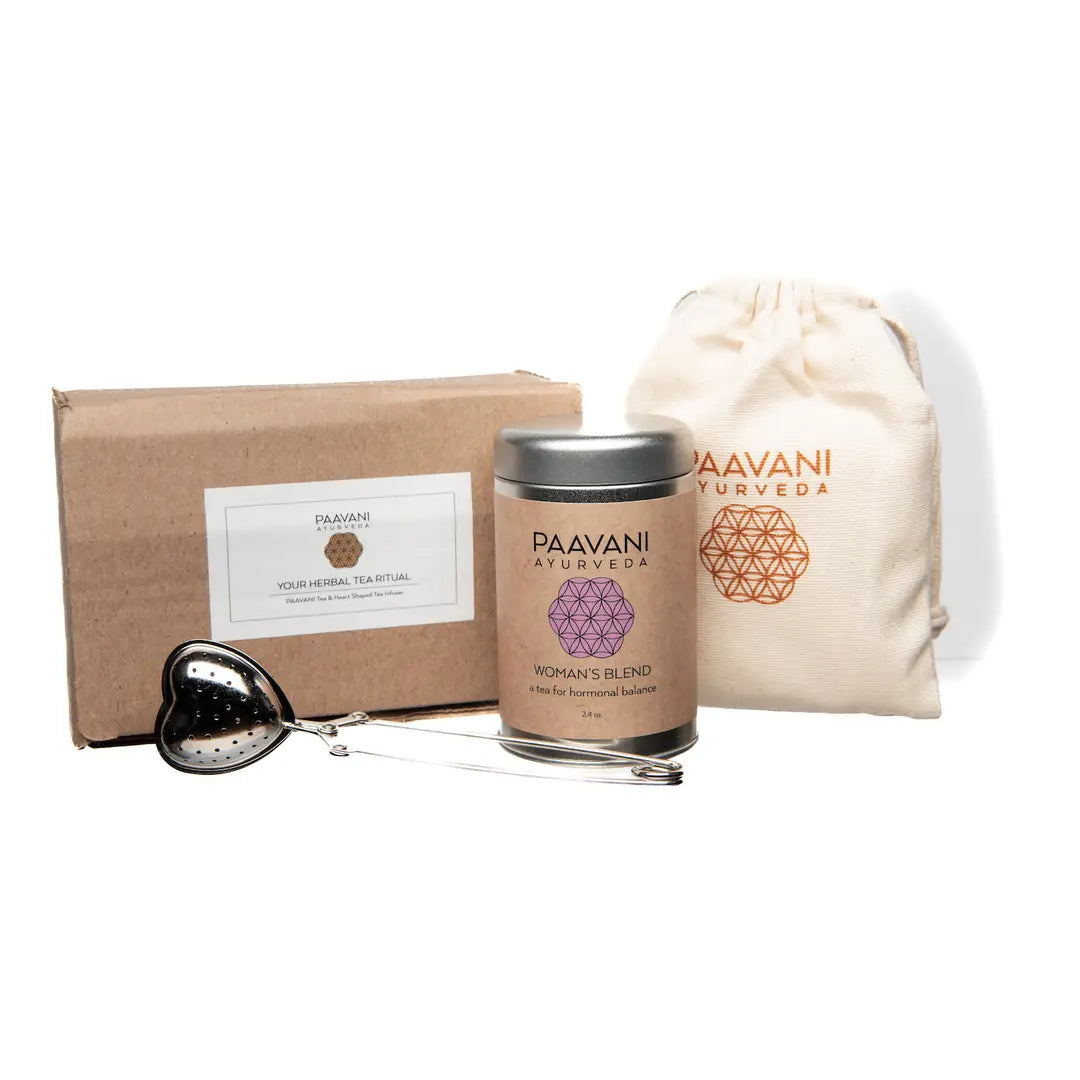 Your Herbal Tea Ritual | Organic Loose-Leaf Tea & Heart Infuser - Mystic Mug 