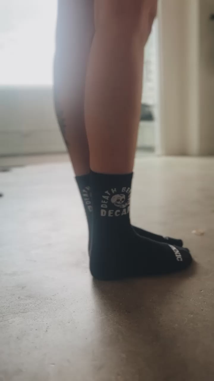 Death Before Decaf Socks - Mystic Mug 