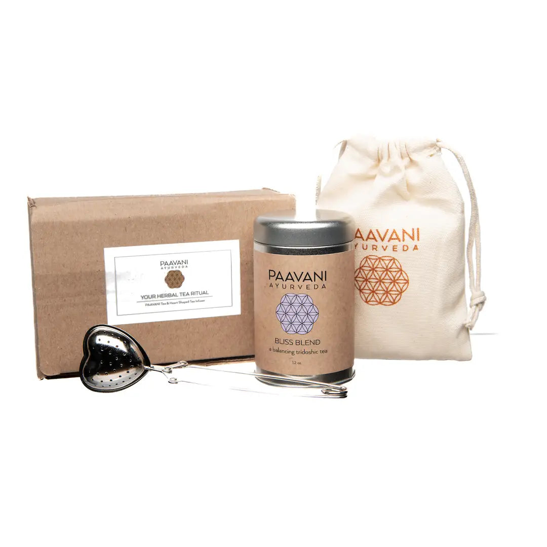 Your Herbal Tea Ritual | Organic Loose-Leaf Tea & Heart Infuser - Mystic Mug 