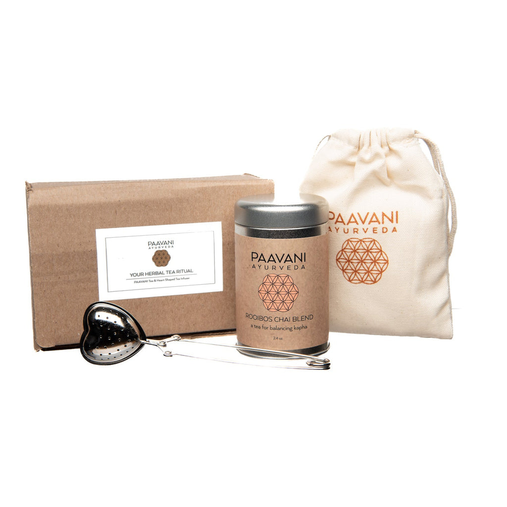 Your Herbal Tea Ritual | Organic Loose-Leaf Tea & Heart Infuser - Mystic Mug 