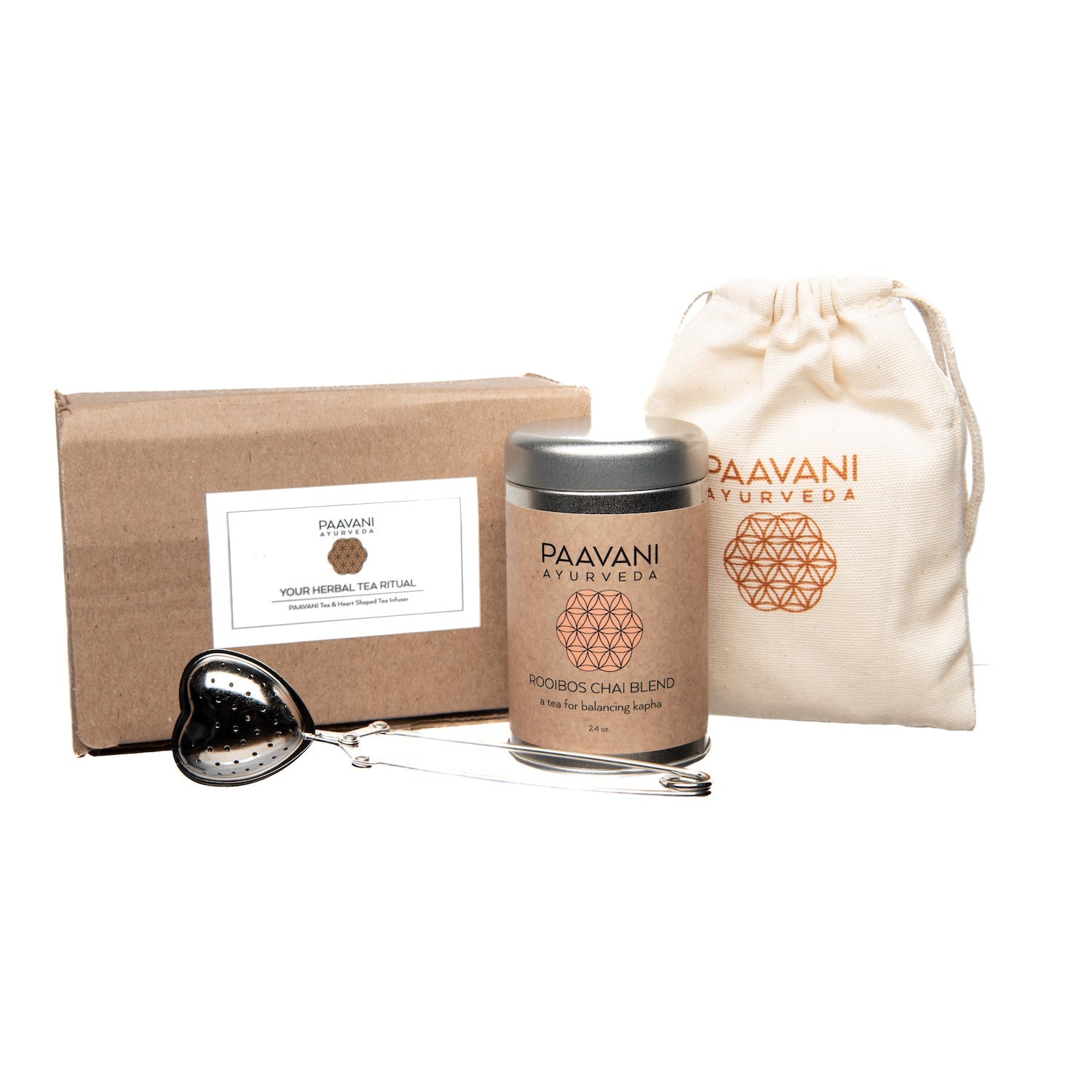 Your Herbal Tea Ritual | Organic Loose-Leaf Tea & Heart Infuser - Mystic Mug 