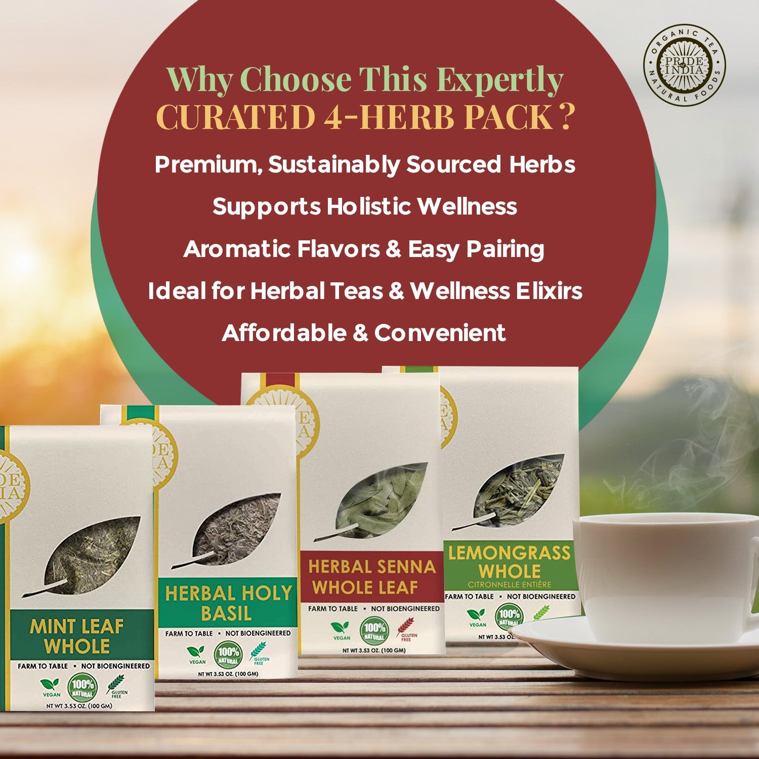 Herbal Tea Lovers Set - Mystic Mug 