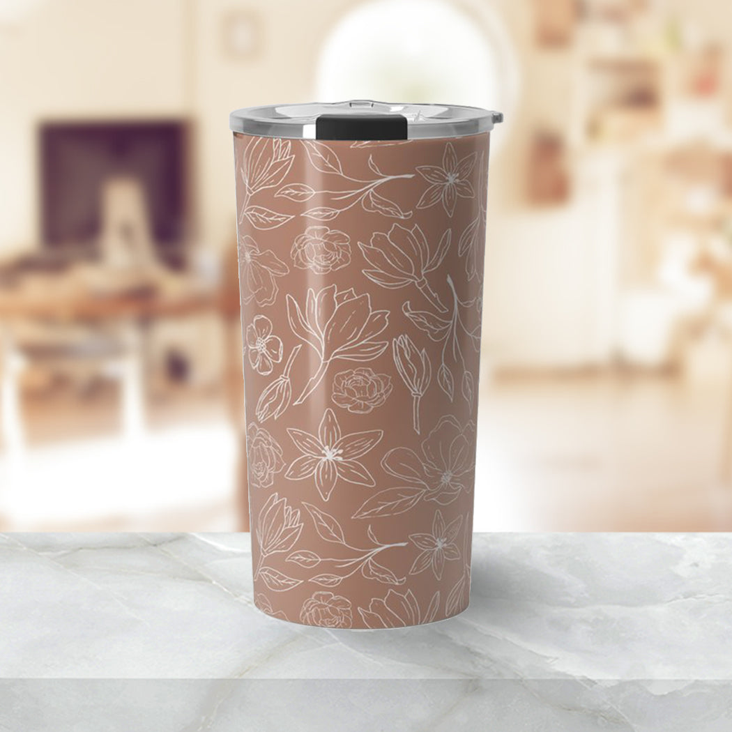 Copper Magnolia Travel Mug - Mystic Mug 