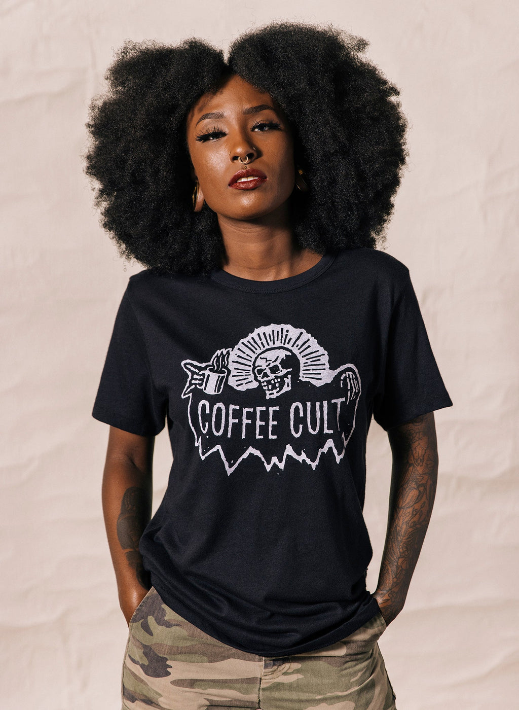 Coffee Cult Tee - Mystic Mug 
