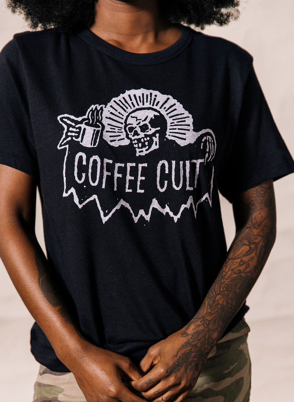 Coffee Cult Tee - Mystic Mug 