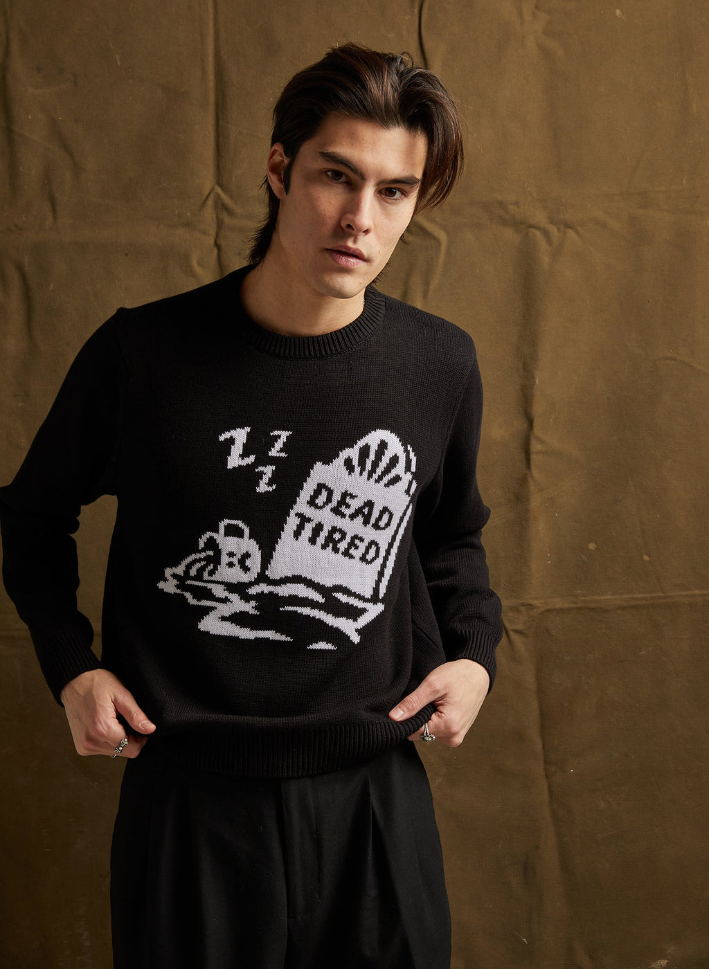 Dead Tired Sweater - Mystic Mug 