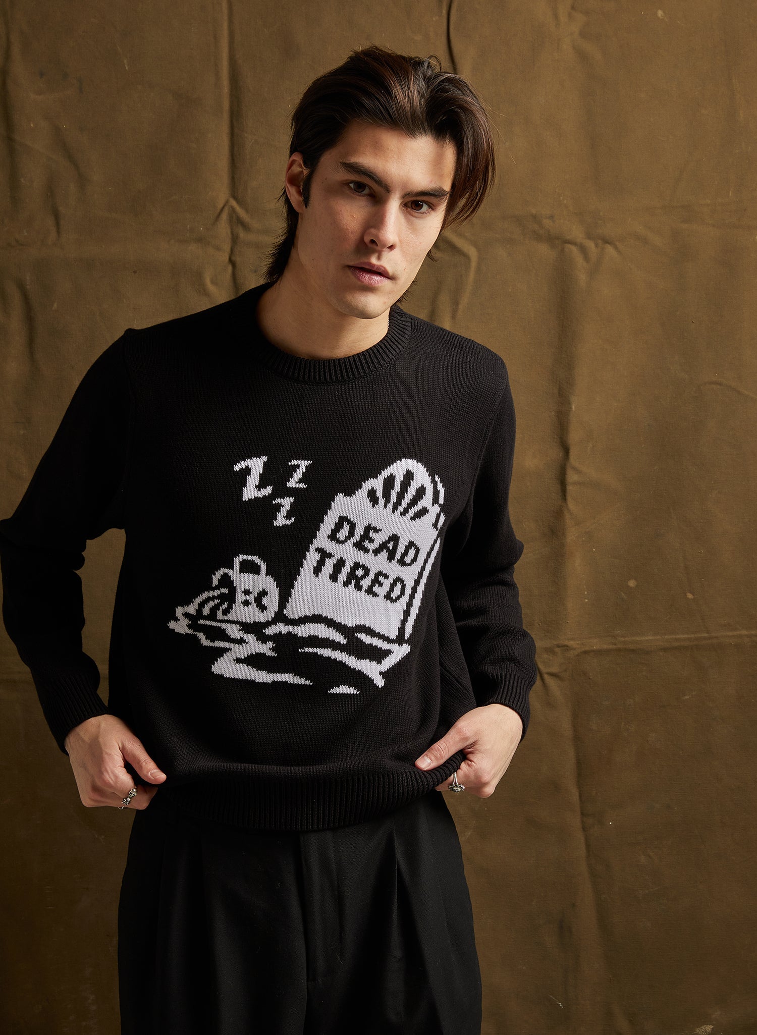 Dead Tired Sweater - Mystic Mug 