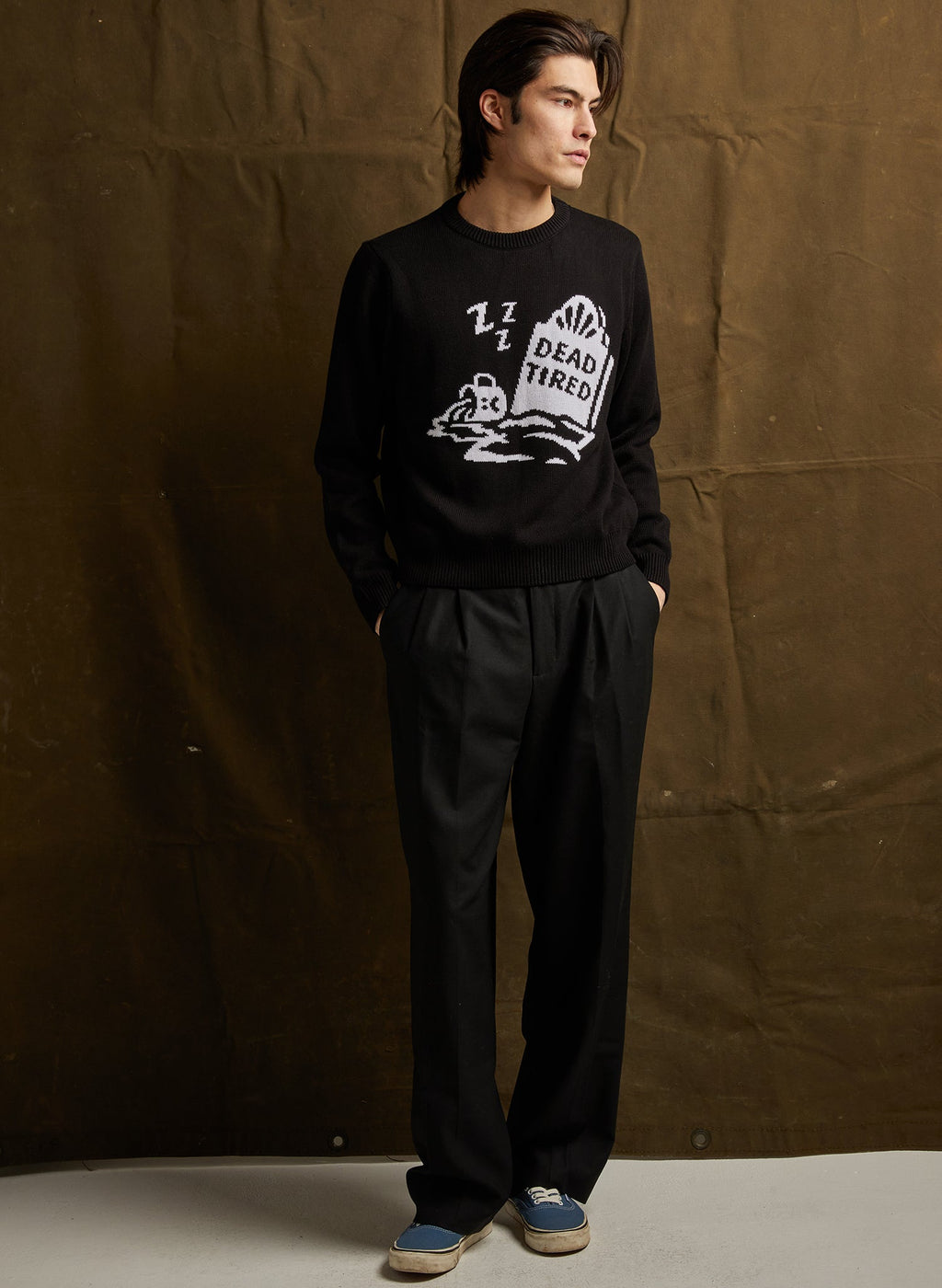 Dead Tired Sweater - Mystic Mug 