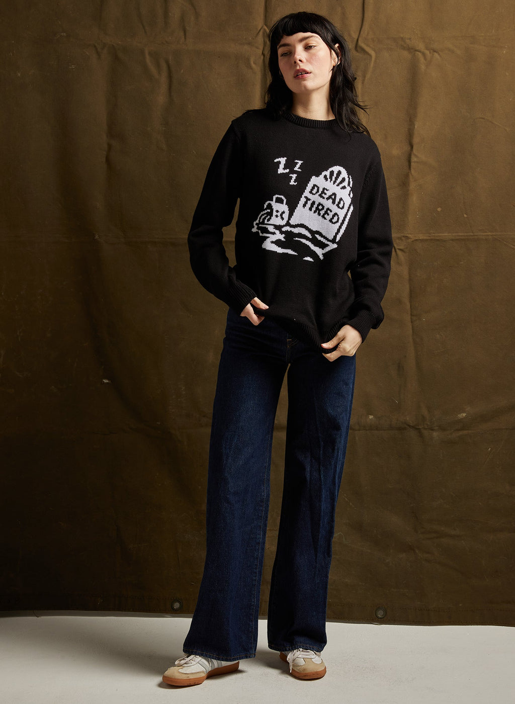 Dead Tired Sweater - Mystic Mug 