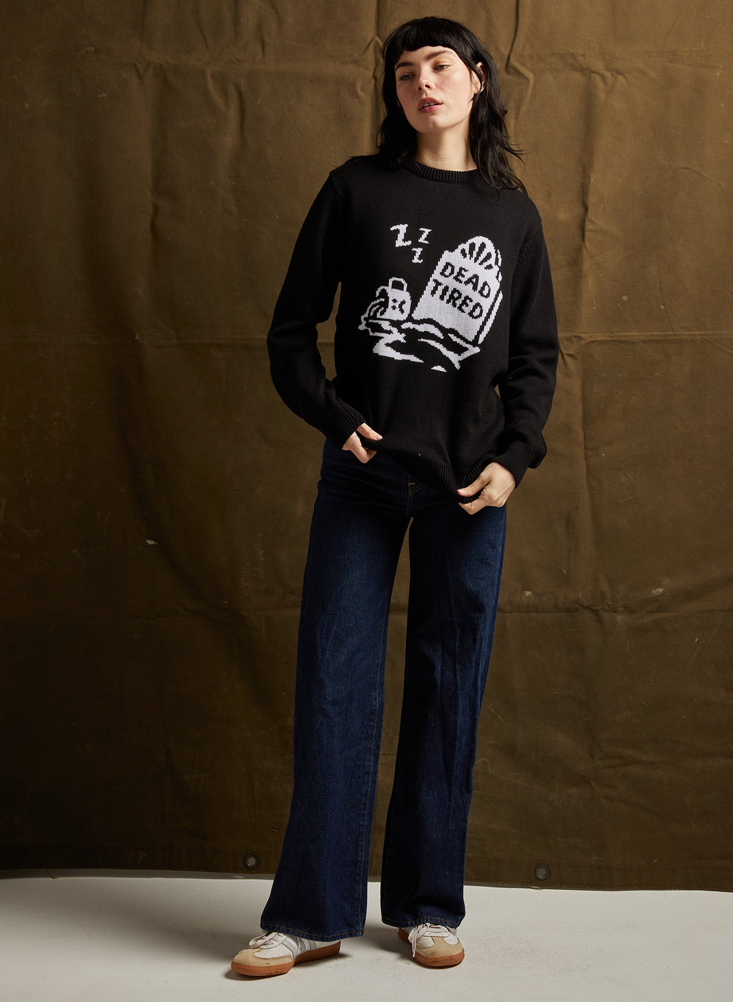 Dead Tired Sweater - Mystic Mug 