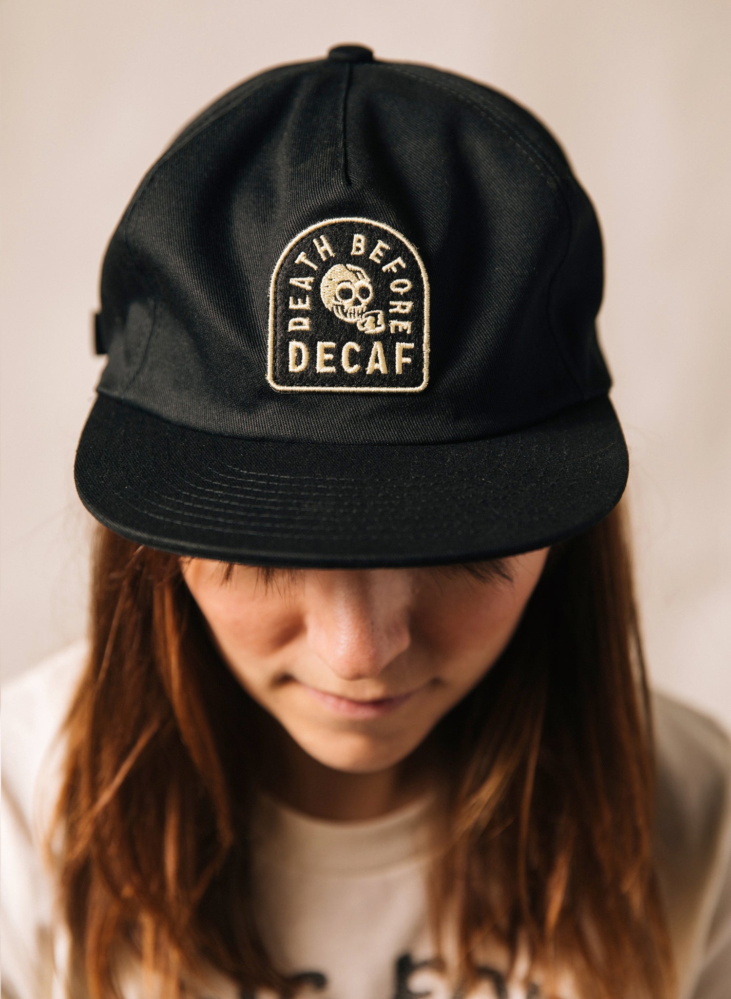 Death Before Decaf Hat - Mystic Mug 