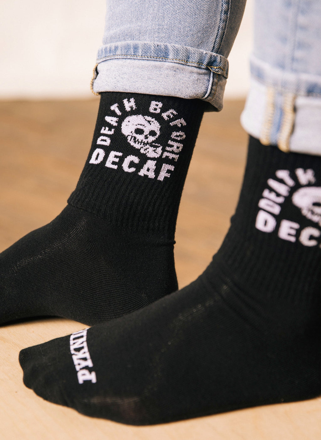 Death Before Decaf Socks - Mystic Mug 