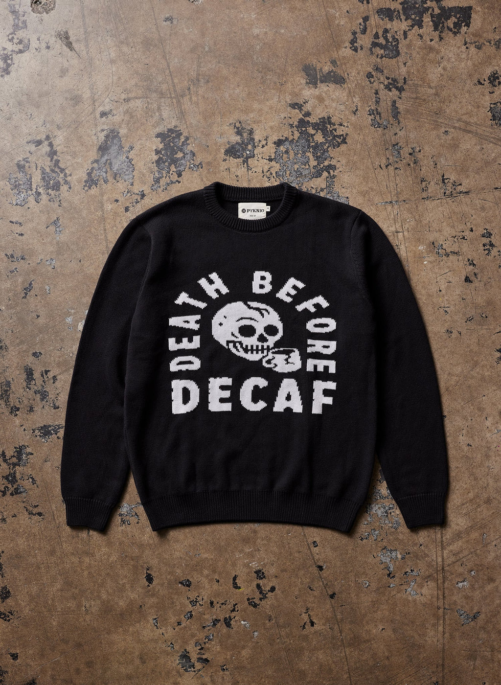 Death Before Decaf Sweater - Mystic Mug 