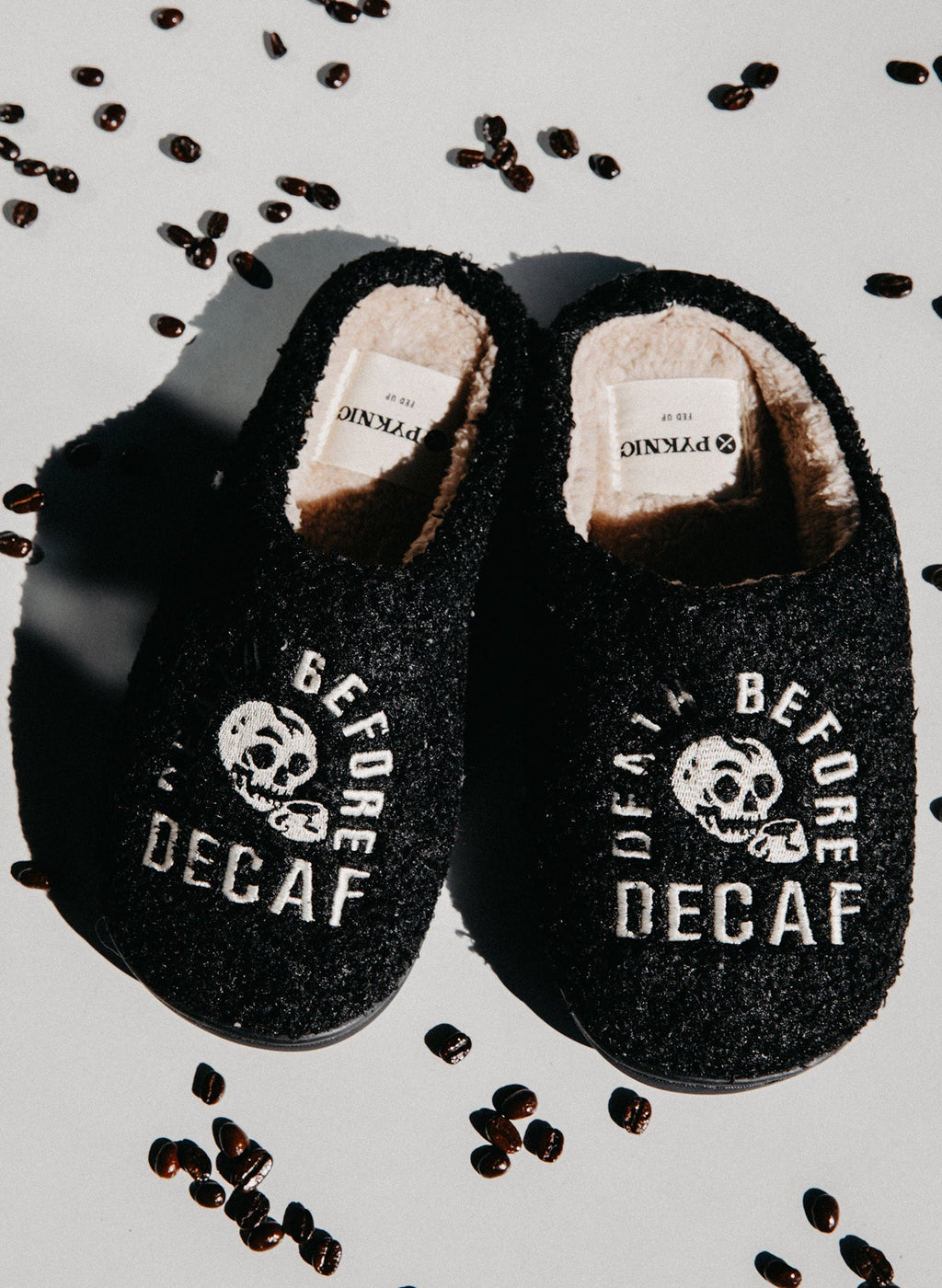 Death Before Decaf Slippers