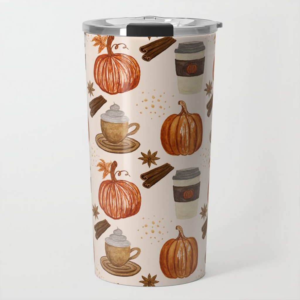 Pumpkin Spice Coffee Travel Mug - Mystic Mug 