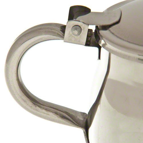 Stainless Steel Gooseneck Tea & Coffee Pot w/ Vented Hinged Lid - Mystic Mug 