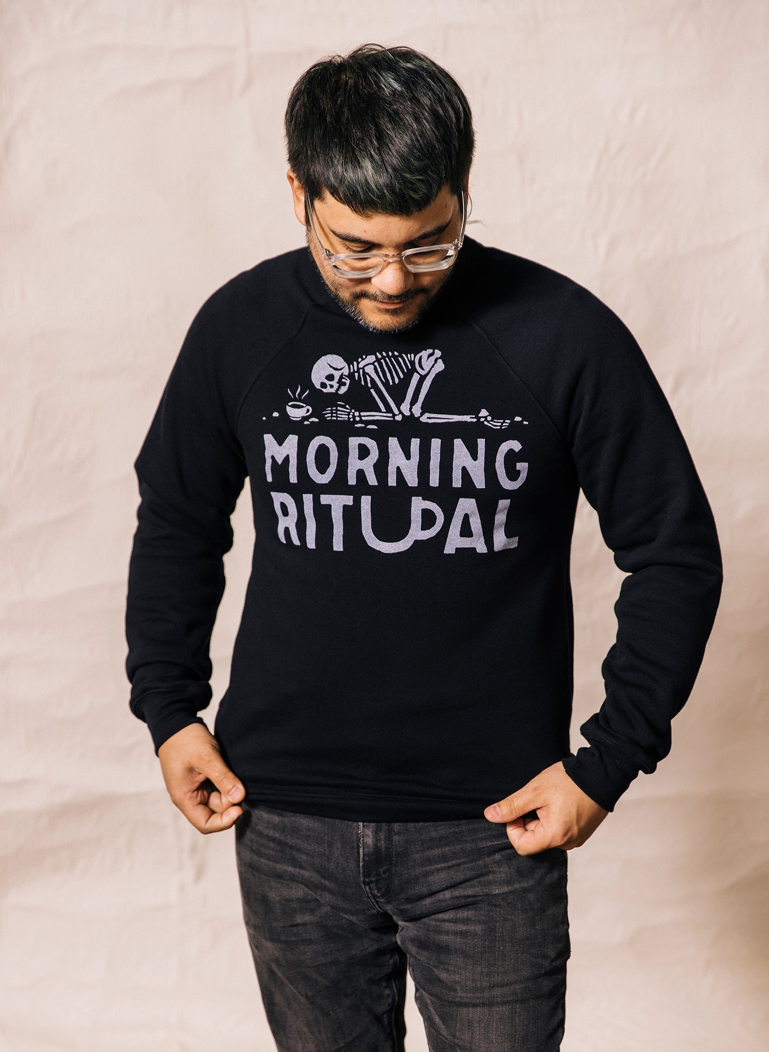 Morning Ritual Crewneck - Mystic Mug 