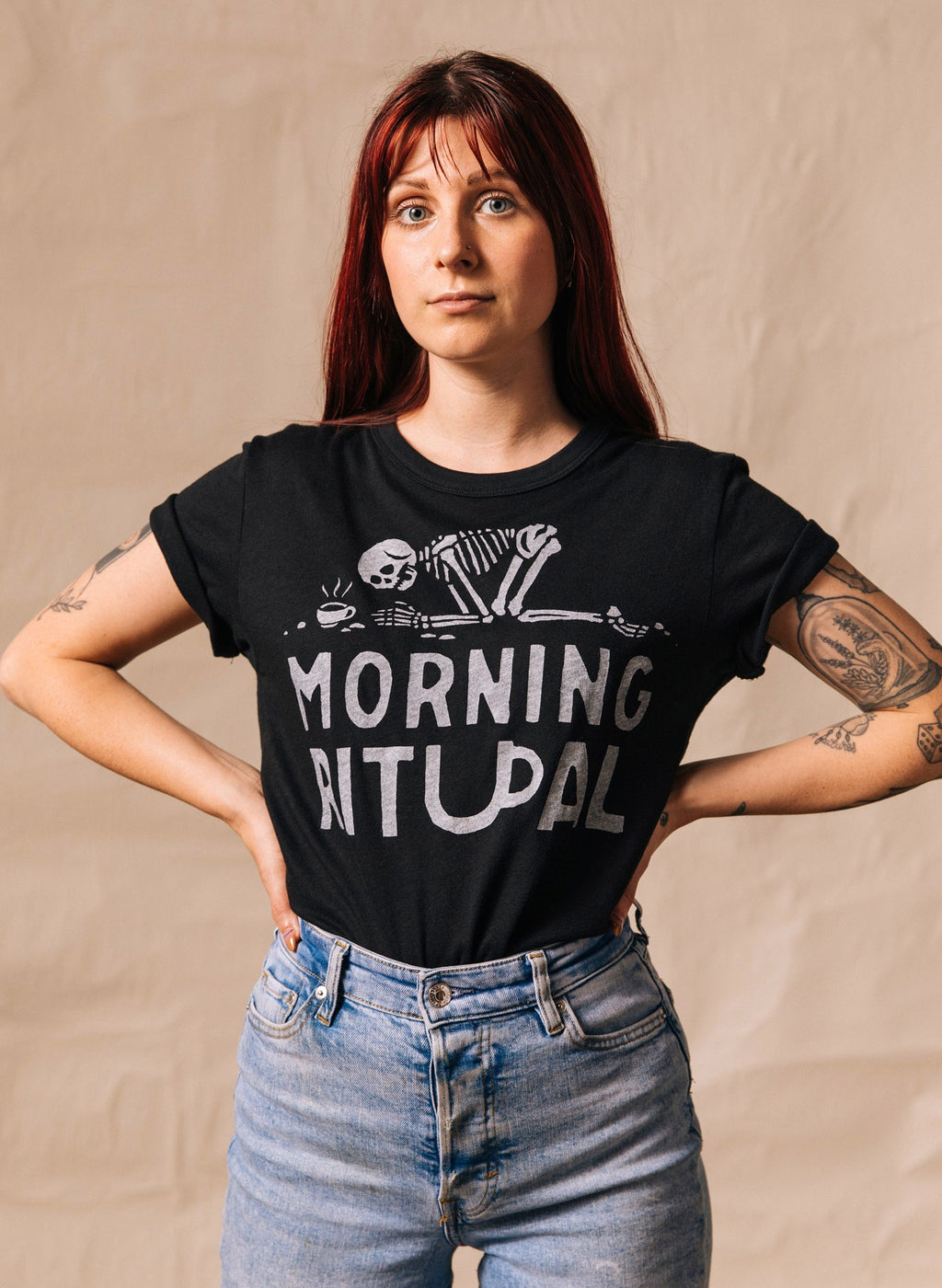 Morning Ritual Coffee Tee - Mystic Mug 