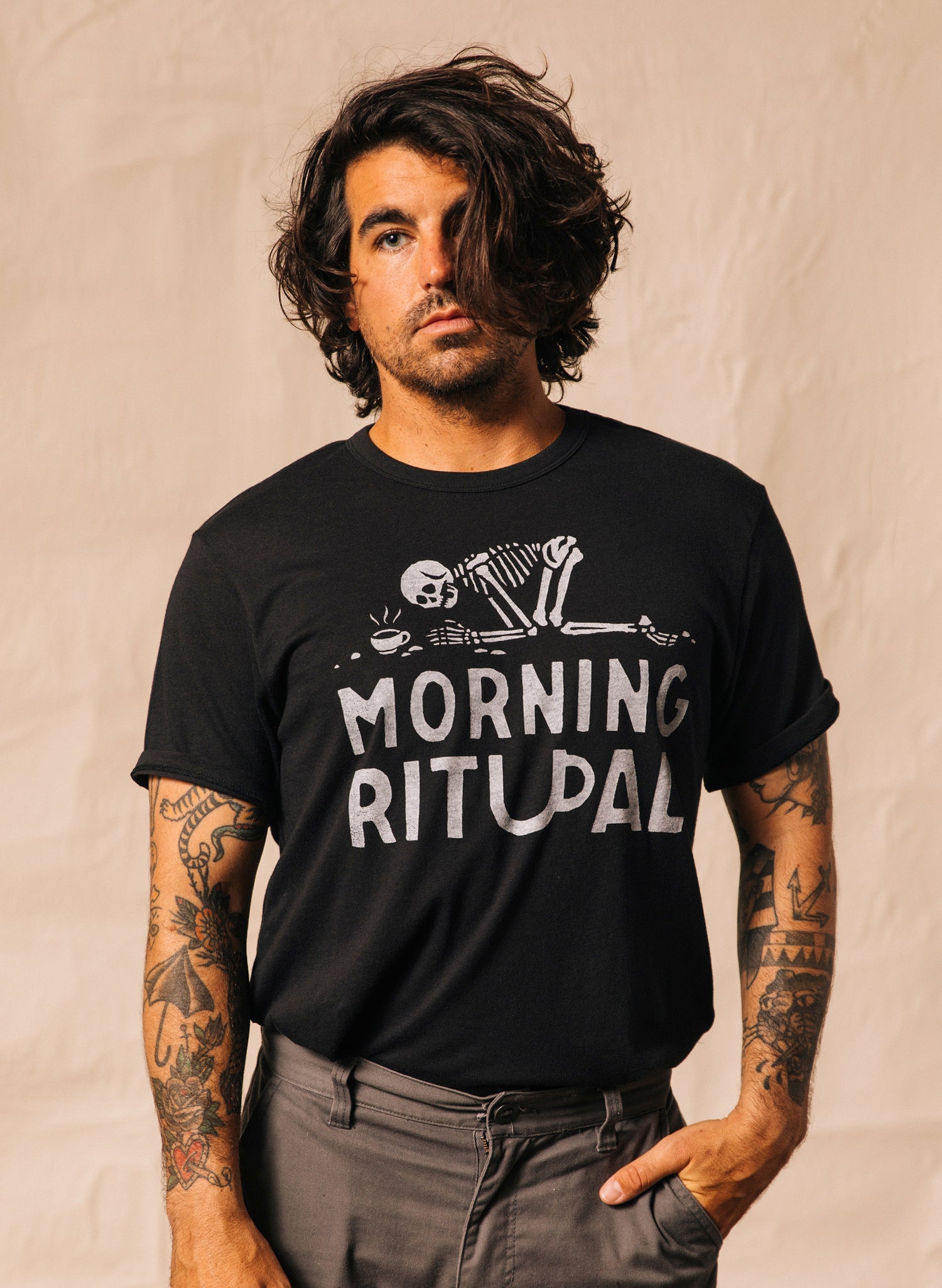 Morning Ritual Coffee Tee - Mystic Mug 
