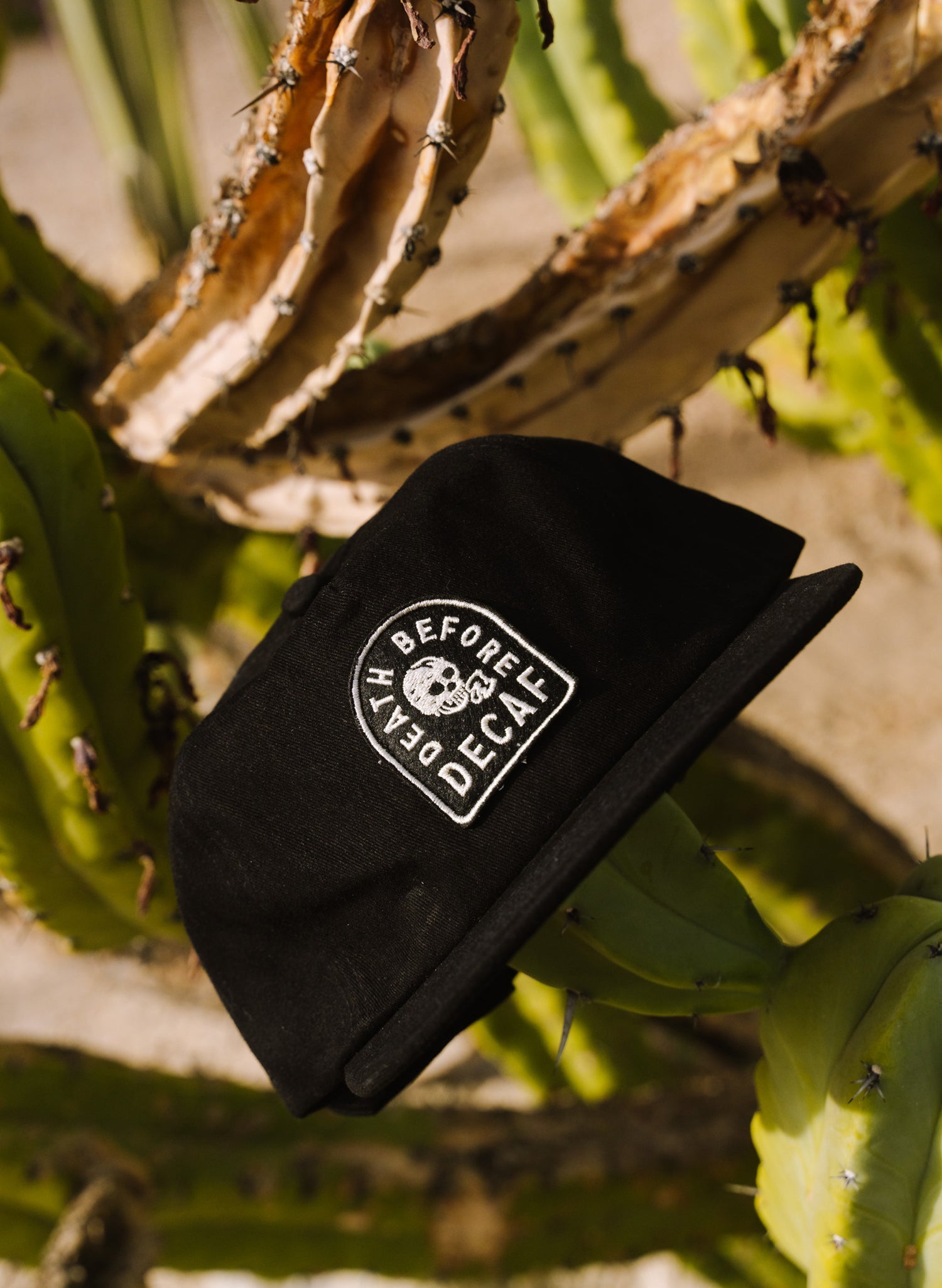 Death Before Decaf Hat - Mystic Mug 