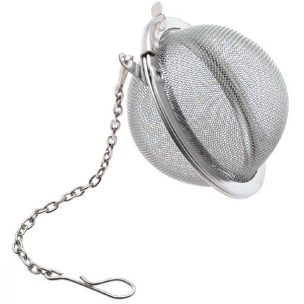 Stainless Steel Tea Ball Mesh Infuser - BUY 1 - GET 1 FREE (2 inch Diameter) - Mystic Mug 