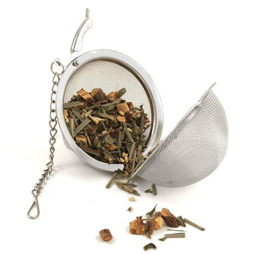 Stainless Steel Tea Ball Mesh Infuser - BUY 1 - GET 1 FREE (2 inch Diameter) - Mystic Mug 