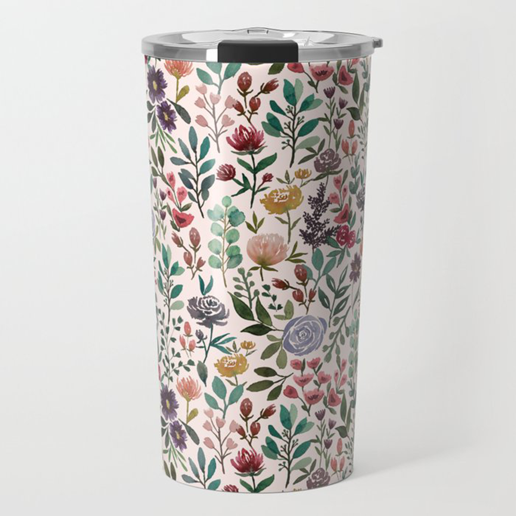 Spring Garden Flowers Travel Mug - Mystic Mug 