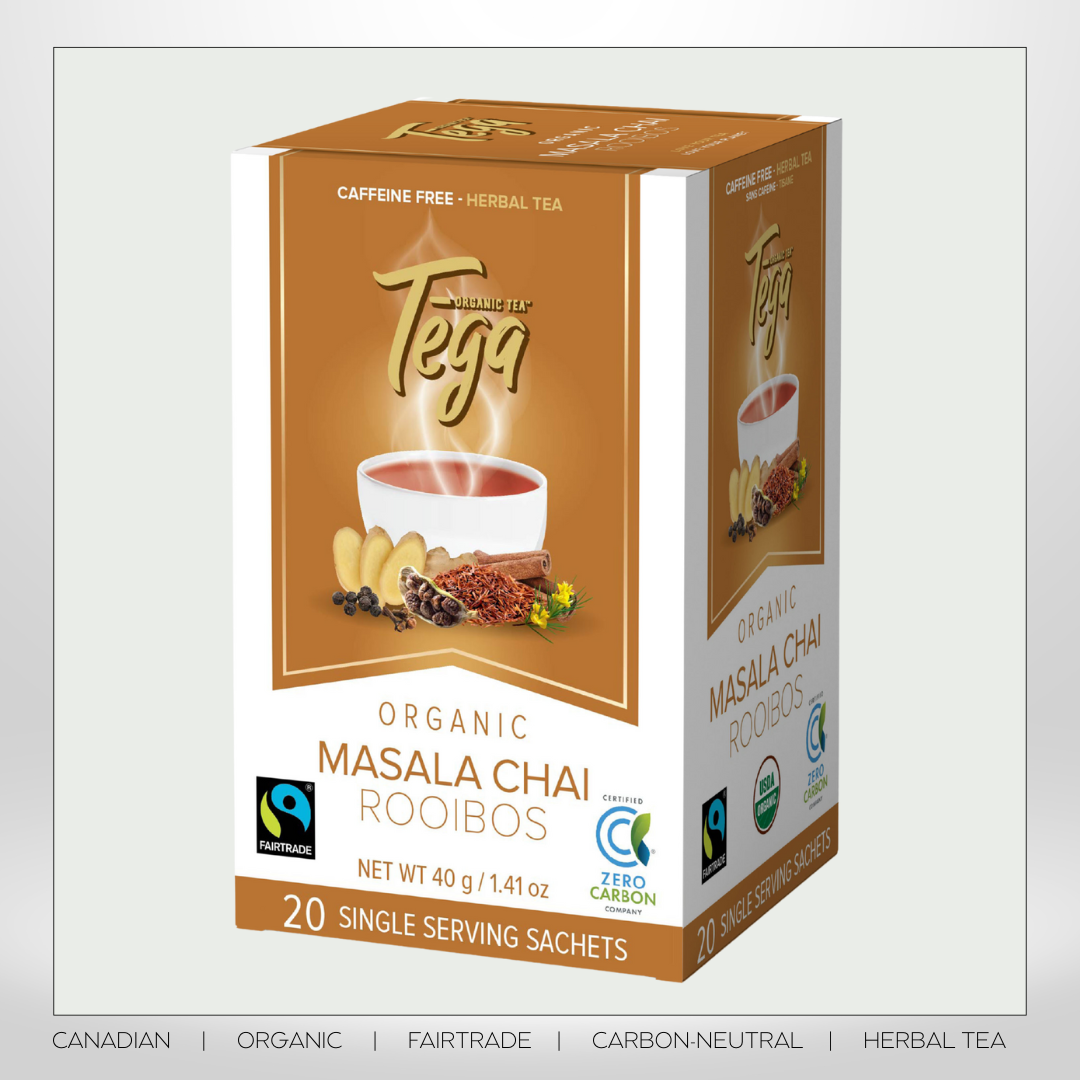 Masala Chai Rooibos Organic Fairtrade 20ct - Mystic Mug 